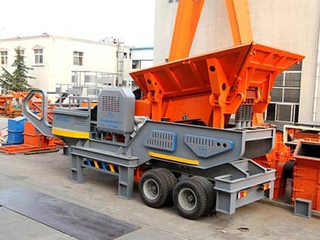 車載移動(dòng)式制砂機(jī)—百聞不如一見